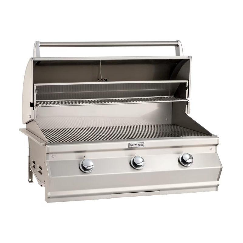 Fire Magic C650i outdoor built in BBQ grill with diamond sear grids