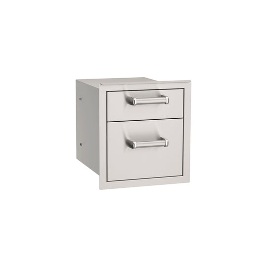 Fire Magic Double Drawer 53802SC stainless steel outdoor kitchen storage