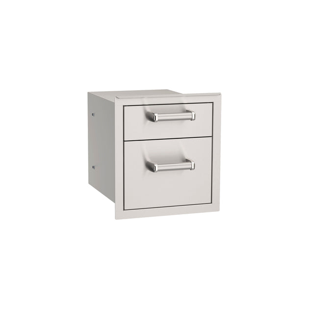 Fire Magic Double Drawer 53802SC stainless steel outdoor kitchen storage