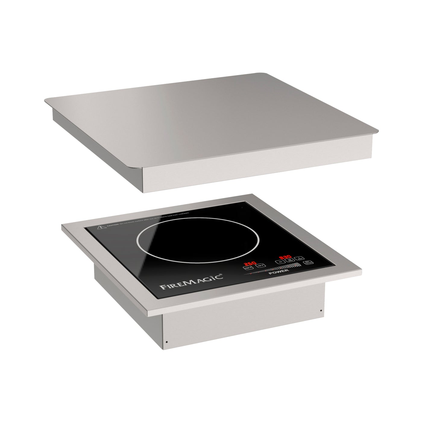 Fire Magic EL3285 built in outdoor induction cooktop stainless steel