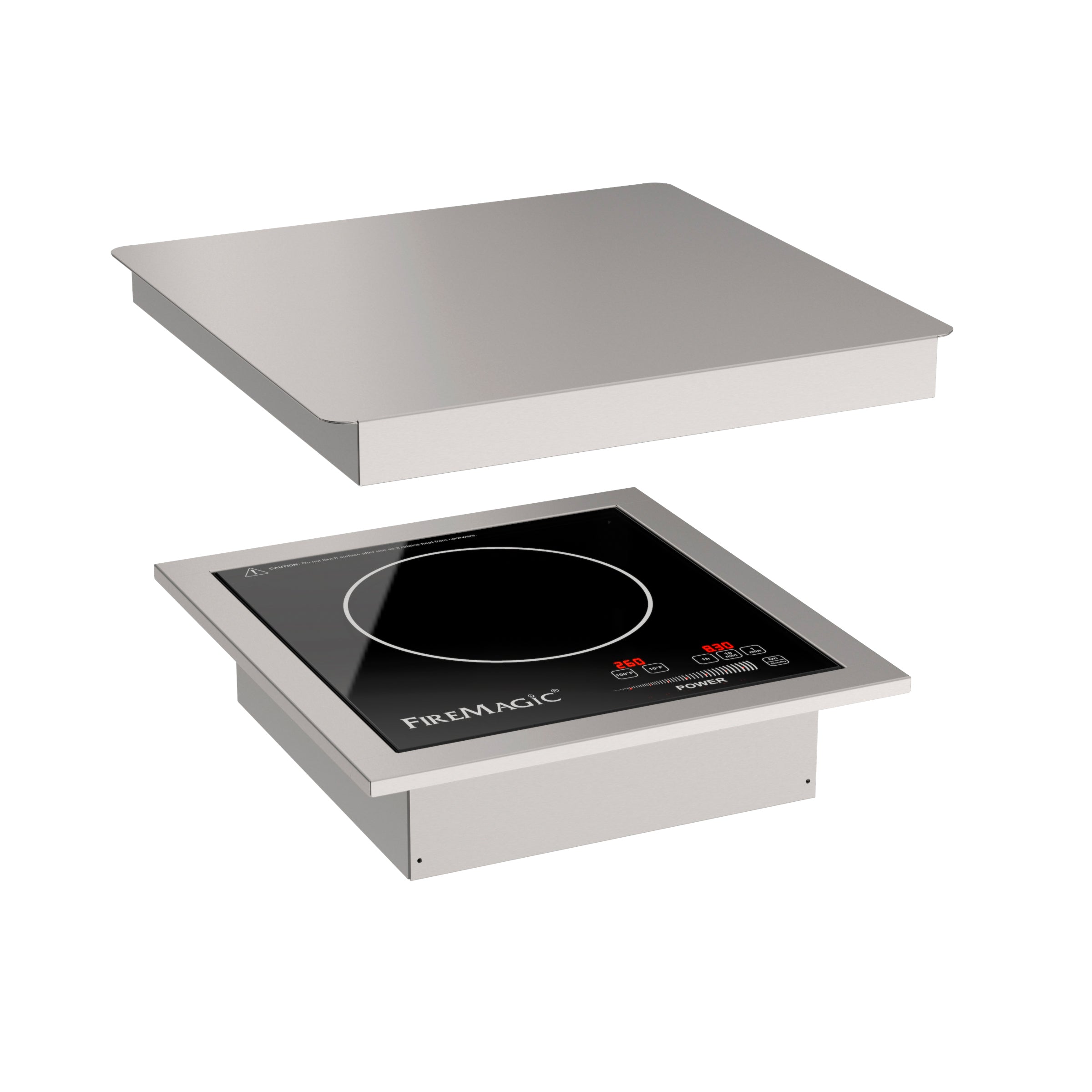 Fire Magic EL3285 built in outdoor induction cooktop stainless steel