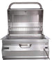 Fire Magic Legacy built in charcoal BBQ grill 24 inch stainless steel