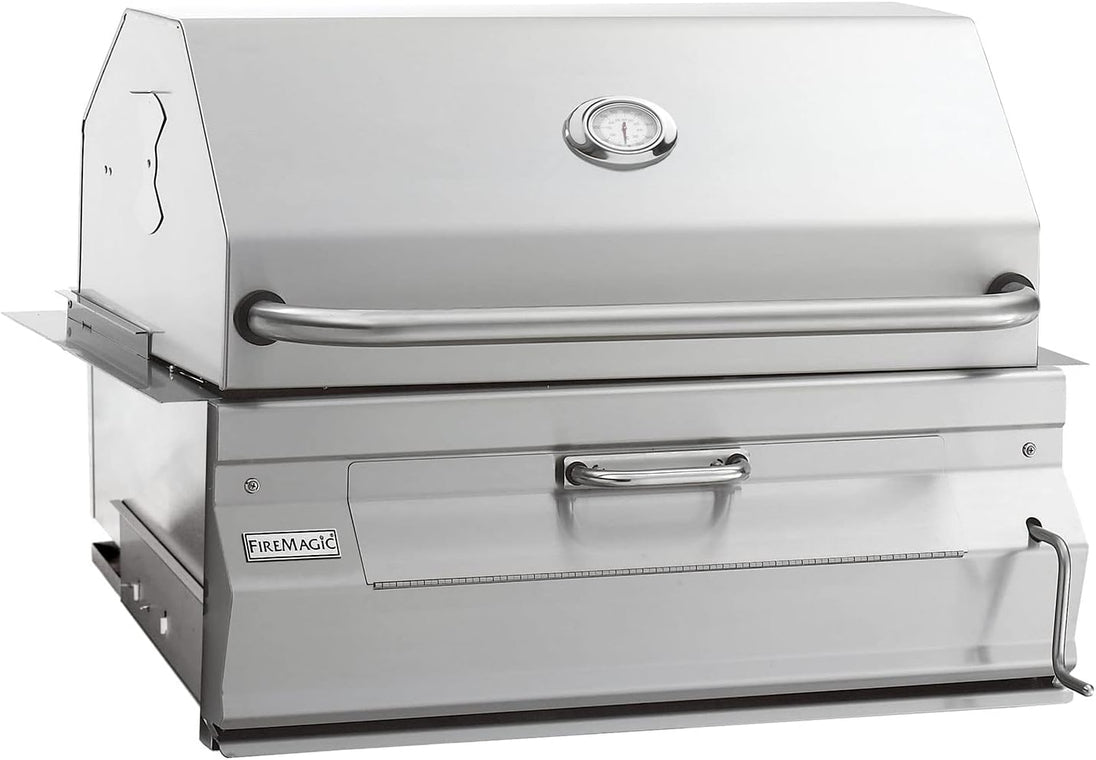 Fire Magic Legacy outdoor kitchen charcoal smoker grill