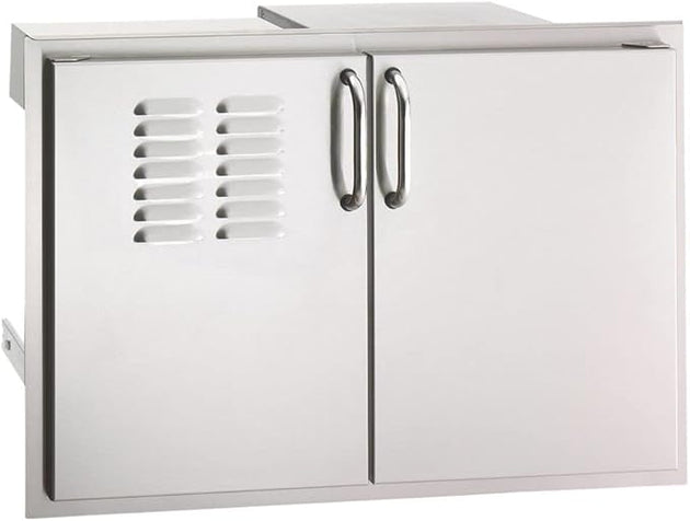 Fire Magic outdoor kitchen cabinet with drawers