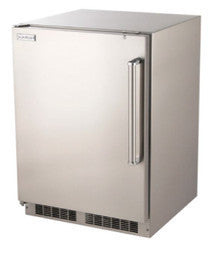 Fire Magic outdoor kitchen refrigerator with premium door
