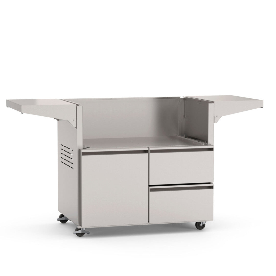 Fire Magic portable cart gas grill base stainless steel outdoor grill cart