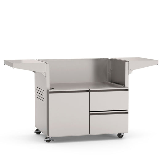 Fire Magic portable cart gas grill base stainless steel outdoor grill cart