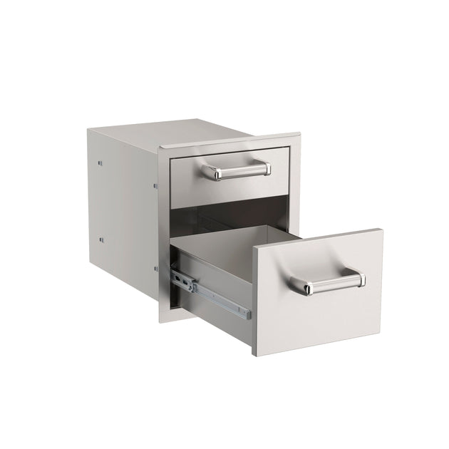 Fire Magic premium soft-close stainless steel drawers