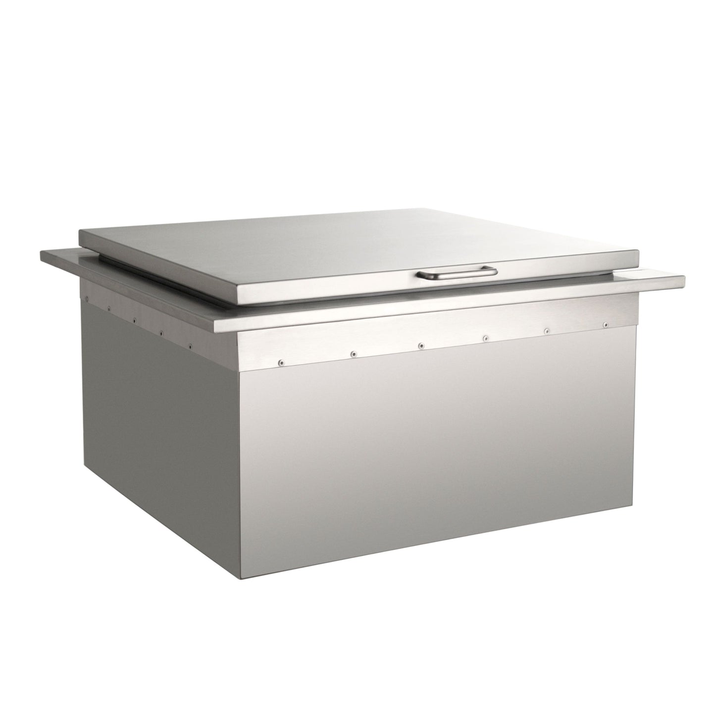 Fire Magic stainless steel outdoor ice chest refreshment center