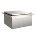 Fire Magic stainless steel outdoor ice chest refreshment center