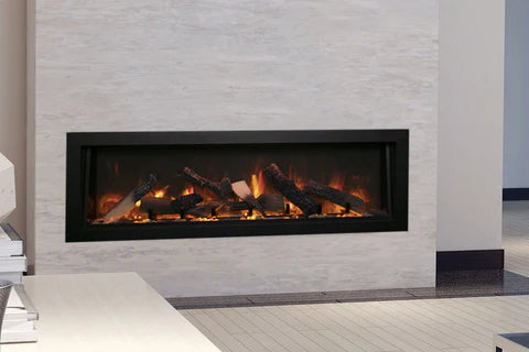 Modern built-in Amantii Panorama BI-40 Deep OD fireplace
