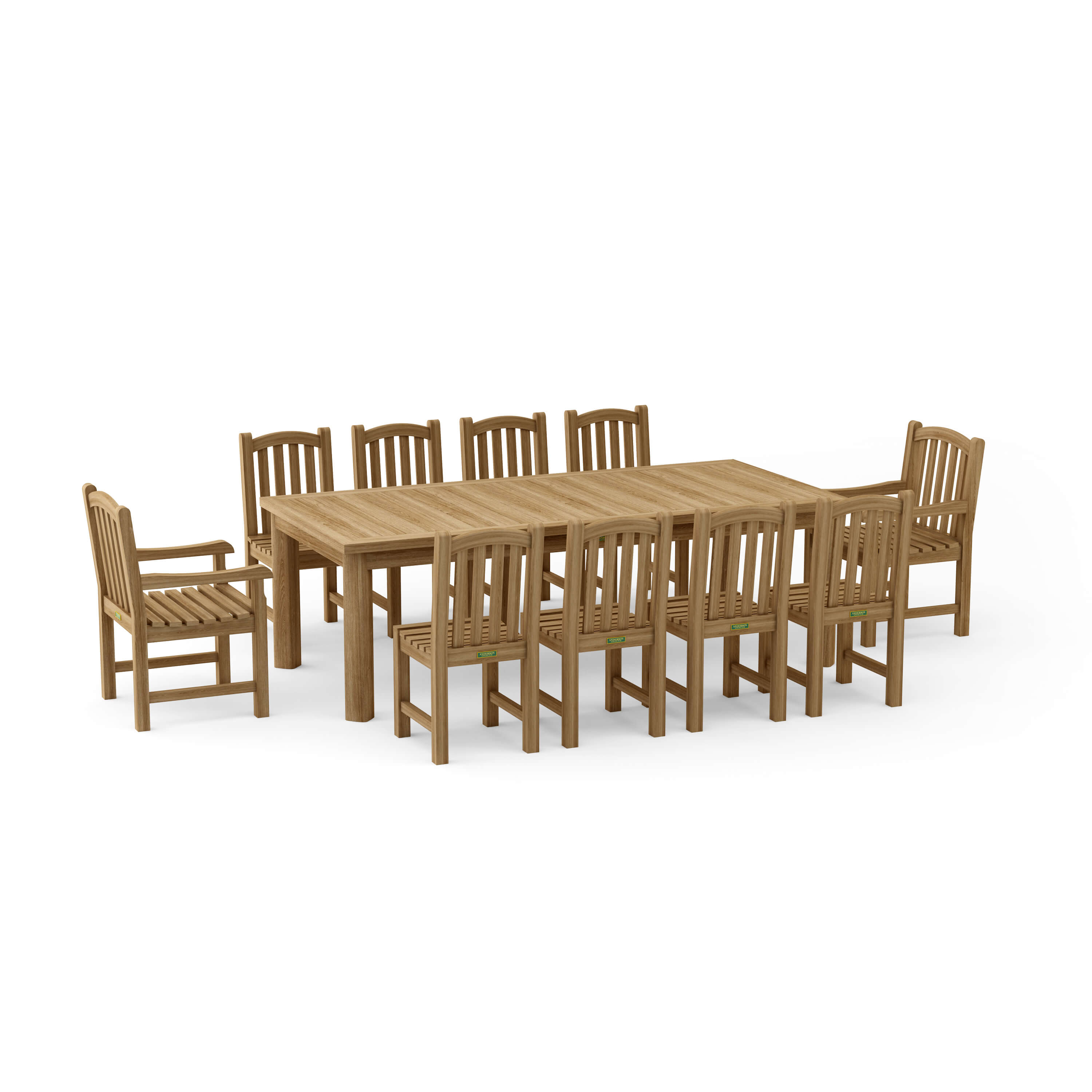 Chelsea 11-Piece Rectangular Dining Table Set