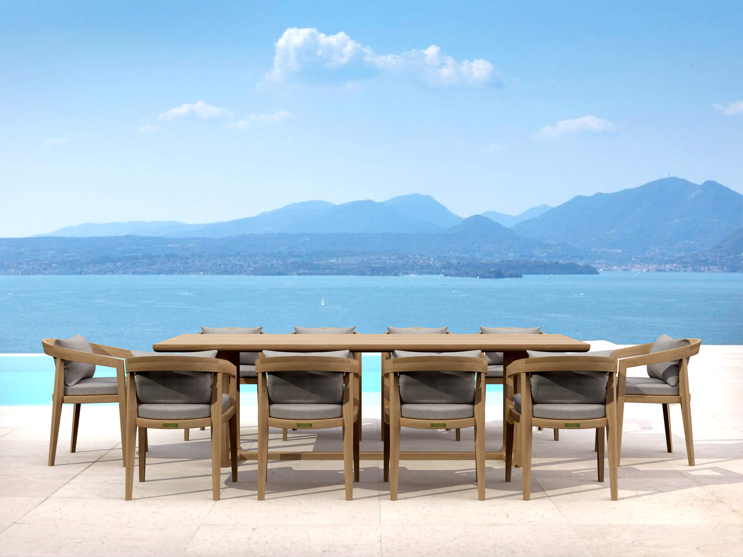 Toscana 11-Piece Dining Table Set