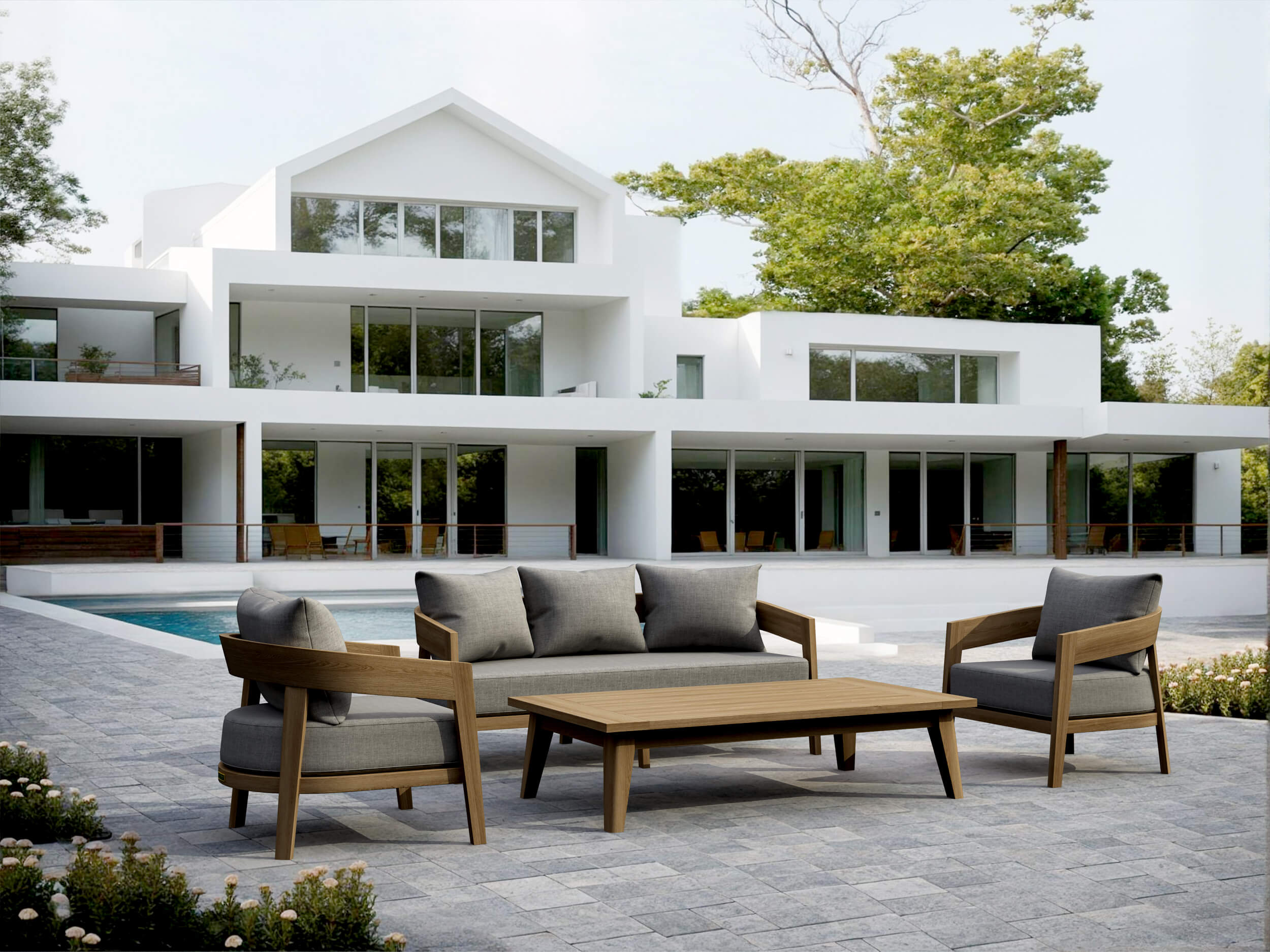 Toscana 4-Piece Deep Seating Set