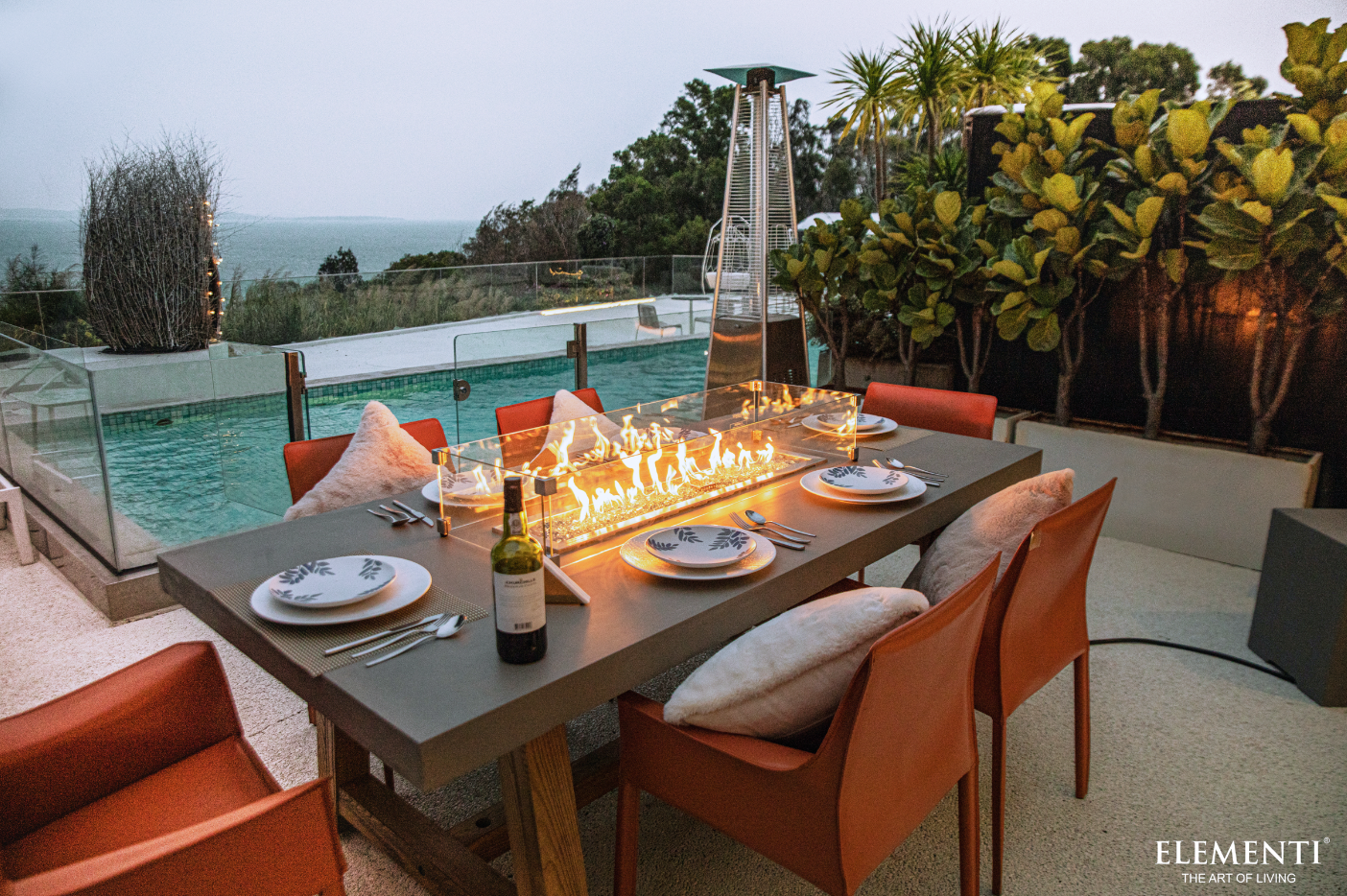 Elementi Sonoma Dining Fire Table - Thumbnail 2