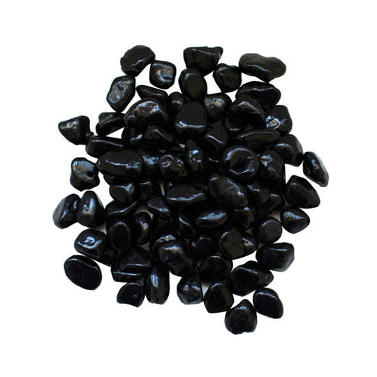 black small bead fire glass 5 lbs outdoor fire pit media